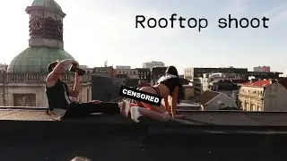 BOUDOIR Rooftop Photoshoot with TAISSIA SHANTI