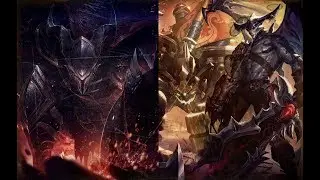 Aatrox vs Pantheon/Атрокс против Пантеона