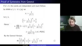 Probabilistic Methods 6-1: Local Lemma