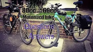 80cc Motorised bike Q and A #Motorisedbike #80cc #66cc #Qestionandanswer #Hobby