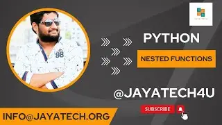 Python Nested Functions #python #pythonprogramming #pythontutorial  #pythonforbeginners @jayatech4u