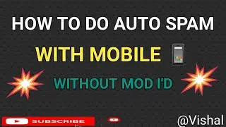 How To Do Auto Spam With Mobile On YouTube Live Chat || Without Mod ID