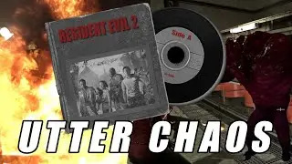 playing bootleg Resident Evil 2 in Left 4 Dead 2