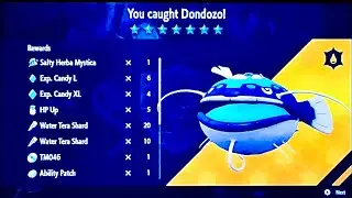 7 STAR DONDOZO TERA RAID in Pokémon Scarlet & Violet #jayrocgaming #pokemon #nintendo