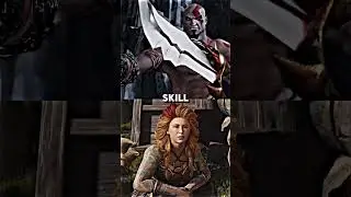 Kratos vs Thrud (God Of War)