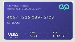 How to Create Free Virtual VISA Card on Entropay?