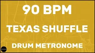 Texas Shuffle | Drum Metronome Loop | 90 BPM
