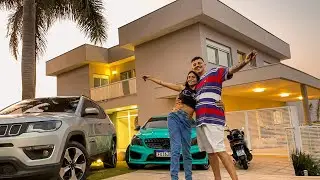 TOUR PELA NOSSA CASA NOVA!!
