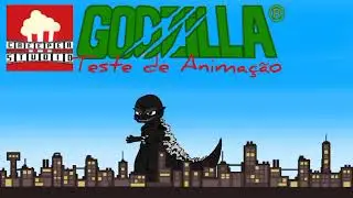 C-S Godzilla Teste de Animação.