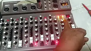 Mixer di sambar radiasi kilat/ petir seperti ini jadinya.