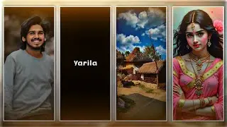 ⚡🥰NEW VIRAL VIDEO URALLI YARILLA VIDEO EDITING ALIGHT MOTION KANNADA VIDEO@MRManjuCreations