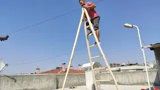 how to make wood ladder    / kavak ağacından merdiven yapımı