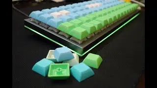 Unboxing an ortholinear keyboard ID75 / XD75
