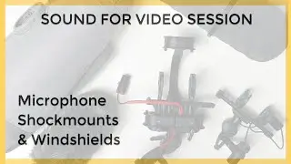 Sound for Video Session: Microphone shockmounts, windshields, & Q&A