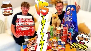 NUTELLA VS PRINGLES 2024  🎅 Lohnt sich der Adventskalender ❓ TipTapTube