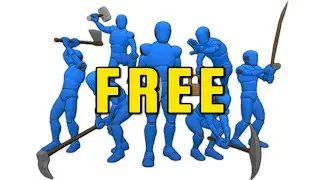 FREE 3D Animations - Human Villager Animations