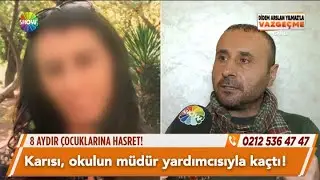 Karısı, okulun müdür yardımcısıyla kaçtı!
