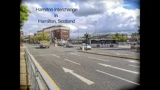 Hamilton Interchange in Hamilton, Scotland