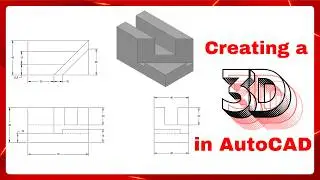 Complete 3D AutoCAD Video with Dimensions