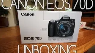 Unboxing: Canon EOS 70D