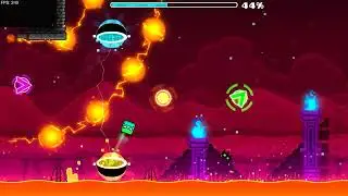 Geometry Dash 2.2/Новый официальный уровень в моём исполнении/