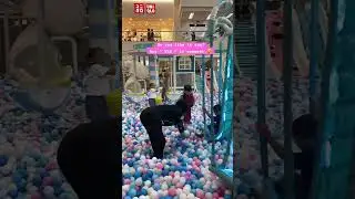 Yeay. Verry Exciting playing Bath Ball #play #playing #playground #bathball #mandibola #happy #fyp