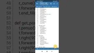Creating Python logo using Python 🐍 Programming ☺️