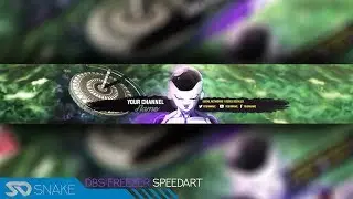 DRAGON BALL SUPER FREEZA | FREE YOUTUBE HEADER | GFX