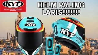 TERNYATA HELM NYA ENAK! | UNBOXING KYT TTCOURSE JAUME MASIA LE0PARD!