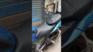 Gixxer split seat cost #suzuki #bikemodification #gixxermonotone