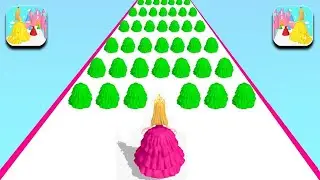 Satisfying Video l How To Play Princess Run 3D and Clothes Run l Walkthrough Gameplay Alltrailer