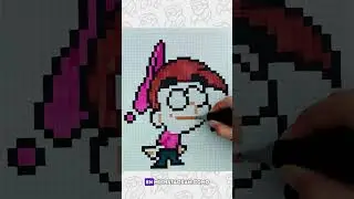 Pintando a lTIMMY TURNER en pixel art | Tutorial 