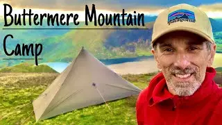 Buttermere Valley Solo Mountain Camp On Whiteless Pike