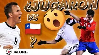 ANTES de ser CRACKS mundiales, jugaron contra Chile