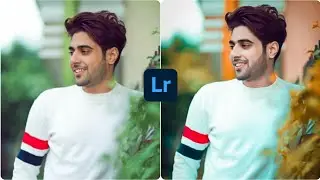 Blue and orange effect Lightroom photo editing tutorial in mobile|| Preset download free|| HR Editz.