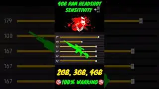 Free Fire Headshot Setting 2024 ⚡ Best Sensitivity Settings ⚙️| Sensitivity + Hud Settings Free Fire