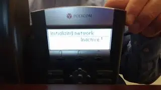 Power Cycle and Activate a Polycom VXX201 Phone (PoE)