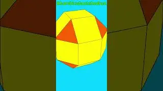 Rhombicuboctahedron #shorts