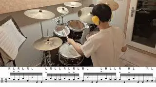 (36) 32nd note drum fills lesson