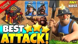 BEST TH10 Attack Strategy Guide | 3 STAR Every Base with Th10 Hybrid Attack in Clash of Clans
