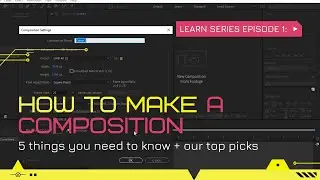 how to make composition in after effect || aftereffect tutorial