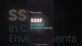 SSRF in Cloud #cybersecurity #shortvideo #youtubeshorts #shortsvideo #shorts #
