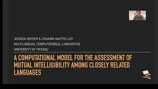 A Computational Model for the Assessment of Mutual Intelligibility Among Closely Related Languages