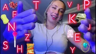 ASMR 🥰 TÜRK ALFABESİ (29 HARF) NESNELER TRIGGERS 💫