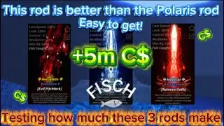 This rod is better than the Polaris and it’s easy to get… (Roblox fisch)