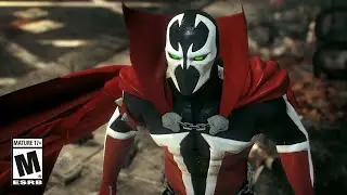 Spawn Enters Gotham City in Batman Arkham Knight..