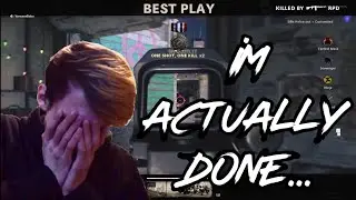 I’m done going pro...