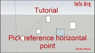 Pick reference horizontal point - 1001bit Plugin SketchUp Tutorial