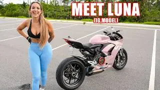 SHE GAVE ME THE KEYS TO HER DUCATI 😈 | PANIGALE V2 Review & First Ride