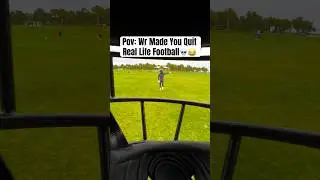 Pov: Wr Made You Quit Real Life Football💀😂 